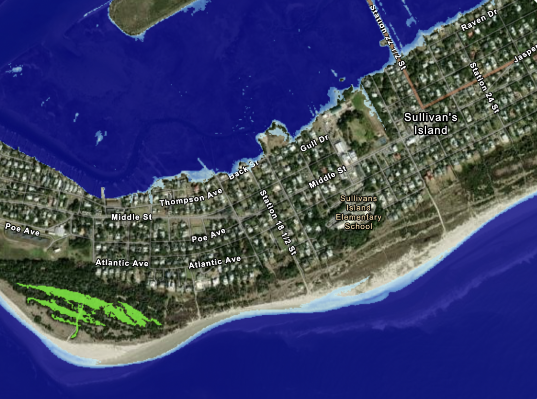 Sea Level Rise 2050